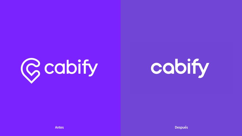 rebranding de Cabify en 2021 nuevo logo Cabify 2021