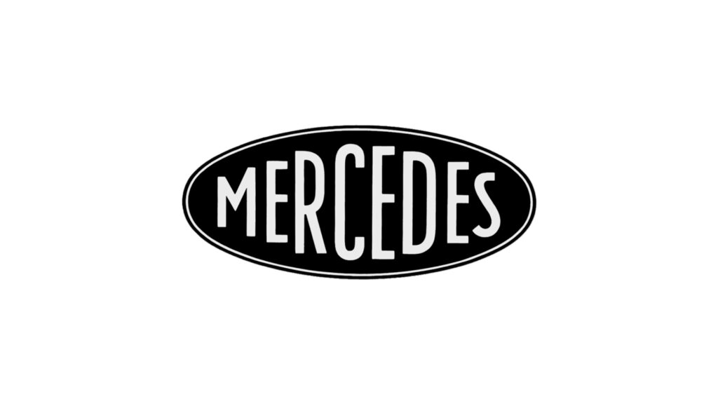 Marca - primer logo de Mercedes 1902-1909