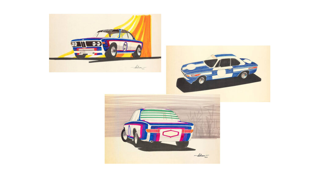 bocetos coches BMWM
